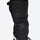 Men's 2-layer snowboard jacket and bib pants - black snow pants, for skiing and snowboarding
