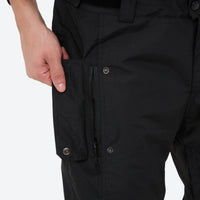 
                  
                    Men's breathable ski jacket with flap pockets - black snow pants, for skiing and snowboarding
                  
                
