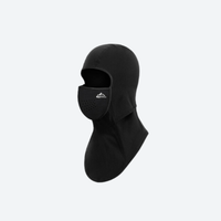 
                  
                    Magnetic quick detach ski facemask balaclava - black mag-tech balaclava facemask, side product view, for resort ski days
                  
                