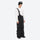 Men's waterproof 3L bib snow pants - black bib snow pants with gray top, for cold-weather winter sports