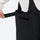 Breathable 3-layer suspender ski pants with cargo pockets - black, for powder and piste riding