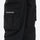 Breathable 3-layer suspender ski pants with cargo pockets - black, for resort and backcountry days