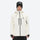 Men's breathable ski jacket and pants set - cream, on-model front view, for cold-weather winter sports
