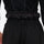 Men's 3-layer snowboard jacket and pants - black snow pants, back waistband close-up detail, for cold-weather winter sports