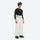 Men's waterproof 3L snow jacket and pants series - cream snow pants, on-model front view, for cold-weather winter sports