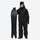 Men's waterproof 3L snow jacket and pants series - black, for skiing and snowboarding
