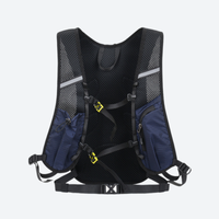 
                  
                    Compact waterproof backpack for snow sports - navy waterproof vest backpack, for hiking and trail walking
                  
                