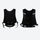 Compact waterproof backpack for snow sports - black waterproof vest backpack, for snow sports weekends