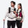Lightweight waterproof pack with pocket organization - waterproof vest backpack on couple in white jackets