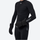 Blizzard Pro snow mittens with waterproof layer - black snow mittens on men, side wear view, for snow sports weekends