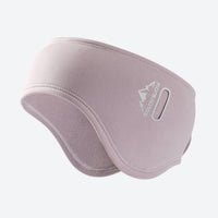 
                  
                    Soft fleece ear warmer for winter sports - pink lavender fleece ski ear warmer, for hiking and trail walking
                  
                