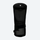 XRD impact protection gear for snow sports - black impact protection knee pad, front mesh view, for snow sports beginners
