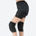 Silicon impact protection gear for snow sports - black silicon impact protection shorts on women with knee pads 6