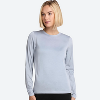 
                  
                    Women's soft merino wool baselayer for cold days - women's 100 merino wool base layer top, for travel and daily commute
                  
                