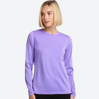 
                  
                    Women's breathable pure merino wool long-sleeve - women's 100 merino wool base layer top, for layering in cold weather
                  
                