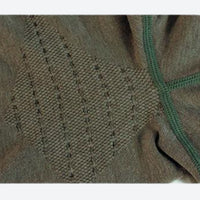 
                  
                    Warm merino wool baselayer suit for snow sports - olive merino compression base layer suit, for winter snow sports
                  
                