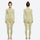 Merino wool compression base layer suit - khaki merino compression base layer suit on women, for skiing and snowboarding