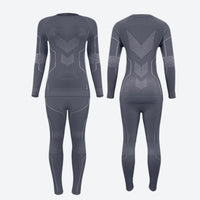 
                  
                    Merino wool compression base layer suit - gray merino compression base layer suit, for winter snow sports
                  
                