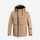 Kids snowboard jacket and pants with snow gaiters - tan kids jacket, for cold-weather winter sports