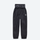 Kids waterproof 2L snow jacket and pants set - black kids snow pants, pants front product view, for family resort trips