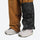 Unisex waterproof 3L snow anorak jacket and pants - coffee brown, for powder days and winter commute