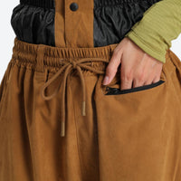 
                  
                    Unisex waterproof 3L snow anorak jacket and pants - coffee brown, for skiing and snowboarding
                  
                