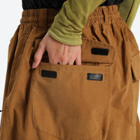 
                  
                    Breathable 3-layer ski pullover with balloon pants - coffee brown, for resort and street wear
                  
                