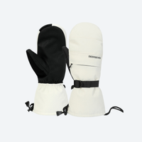 
                  
                    Charger Pro KEVLAR snow mittens with wear resistant palm - white and black kevlar snow mittens, for resort ski days
                  
                