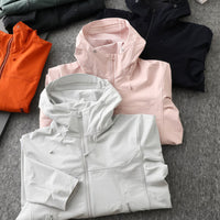 
                  
                    Women's waterproof softshell lightweight jacket - multiple colors, for spring and autumn outdoor wear
                  
                