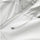 Men's breathable water-repellent softshell shell - white, chest zip close-up detail, for spring and autumn layers