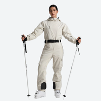 
                  
                    Women's belted one-piece ski suit for resort - cream white 3l one-piece ski suit on women, for resort ski days
                  
                