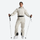 Women's belted one-piece ski suit for resort - cream white 3l one-piece ski suit on women, for resort ski days