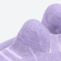 
                  
                    Cushioned compression socks for snow sports - lavender compression merino ski socks, for skiing and snowboarding
                  
                