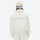 Unisex waterproof 3L snow jacket and pants series - white jacket, on-model back view, for powder days and winter commute