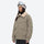Unisex 3-layer snowboard jacket and pants - tan jacket with sherpa collar, for resort and street wear
