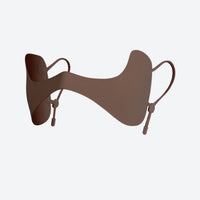 
                  
                    Cold weather face patches with ear loops - brown face patch with ear loops, product view, for winter mountain trips
                  
                
