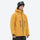 Men's 3-layer snowboard jacket and pants - mustard yellow jacket, for resort and backcountry days