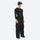 Men's waterproof 3L snow jacket and pants series - black snow pants with black top, for skiing and snowboarding