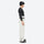Men's waterproof 3L snow jacket and pants series - white snow pants with black top, for skiing and snowboarding