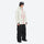 Men's waterproof 3L snow jacket and pants series - white jacket with black pants, for skiing and snowboarding