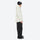 Men's breathable ski jacket with quilted lining - white jacket with black pants, for resort and backcountry days