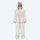 Unisex waterproof 3L snow jacket and pants series - white jacket with white pants, for cold-weather winter sports