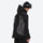 Men's waterproof 3L snow jacket and pants series - black gray colorblock jacket, for resort and backcountry days