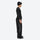 Men's waterproof 3L snow jacket and pants series - black snow pants with black top, for powder and piste riding