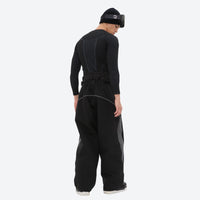 
                  
                    Men's waterproof 3L snow jacket and pants series - black snow pants with black top, for skiing and snowboarding
                  
                