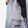 Men's 3-layer snowboard jacket and pants - light gray gradient, interior lining close-up detail, for skiing and snowboarding
