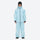 Men's waterproof 3L snow jacket and pants series - ice blue jacket with ice blue pants, for skiing and snowboarding