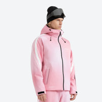 
                  
                    Men's waterproof 3L snow jacket and pants series - pink gradient, for powder and piste riding
                  
                