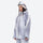 Women's waterproof 3L snow jacket and pants - lavender gradient jacket, for skiing and snowboarding