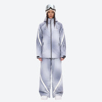 
                  
                    Women's waterproof 3L snow jacket and pants - lavender gradient jacket with lavender gradient pants
                  
                